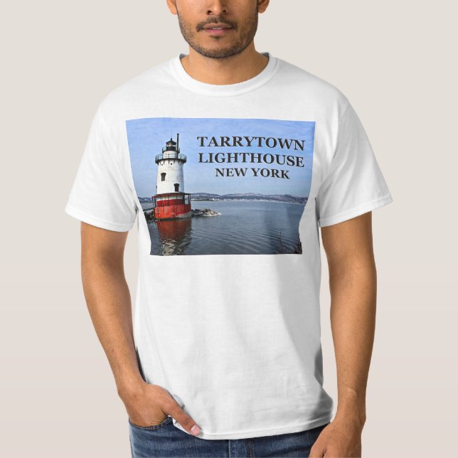 Tarrytown Lighthouse, New York T-Shirt (Framsida)