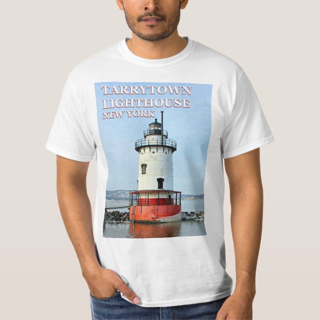 Tarrytown Lighthouse, New York T-Shirt (Framsida)