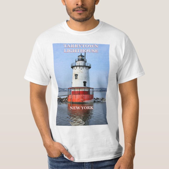 Tarrytown Lighthouse, New York T-Shirt (Framsida)