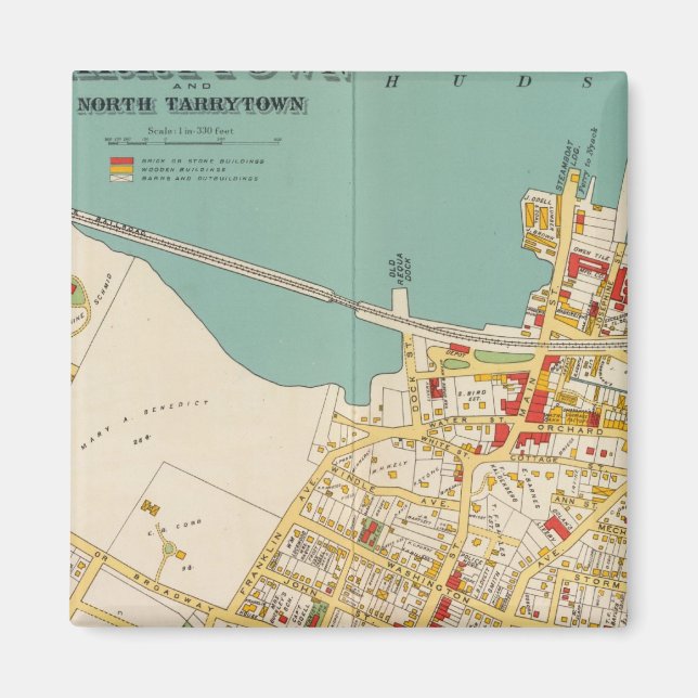 Tarrytown N Tarrytown Magnet (Framsidan)