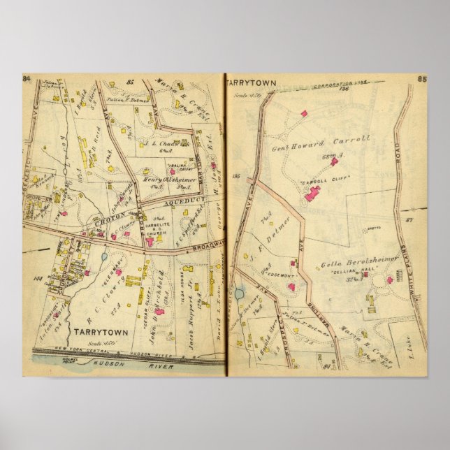 Tarrytown, New York 3 Poster (Framsidan)