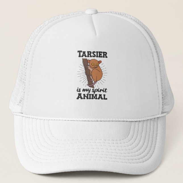 Tarsier är min galningar, dold apa keps (Framsida)