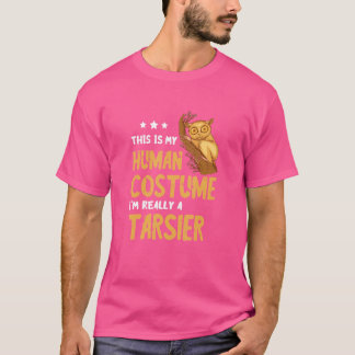 Tarsier Human Costume Tarsier Bohol Philippine T Shirt