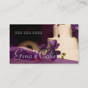 Tårta Butik Cupcakes Bageri Catering Visitkort