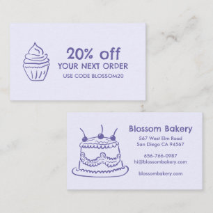 Tårta Cupcake Bageri Efterrätter Catering Belöning Rabattkort