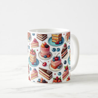 Tårta i ditt ansikte kaffemugg