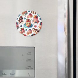 Tårta i ditt ansikte magnet