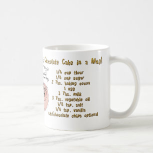 Tårta i en mugg, mugg! kaffemugg