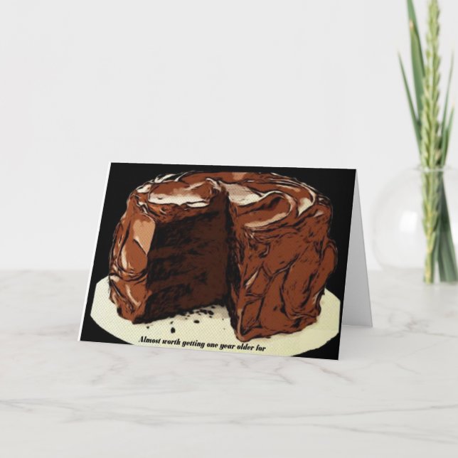 tårta kort (Framsida)