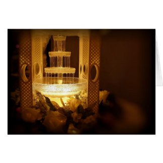 tårtafontän hälsningskort