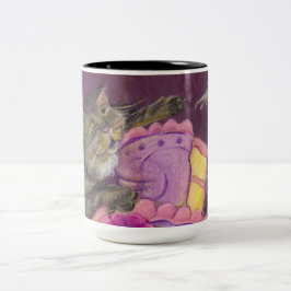 Tårtakattmugg Två-Tonad Mugg
