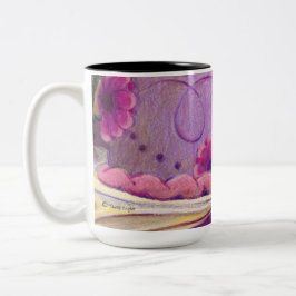 Tårtakattsamling/mugg Två-Tonad Mugg