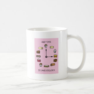 Tårtaklockan, tårtaälskareCartoon. Kaffemugg
