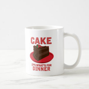 Tårtan är det vad är för middag kaffemugg