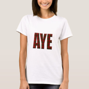 Tartan Aye T-shirt