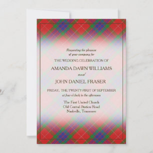 Tartan Beauty Clan Fraser Skotsk Rutmönster