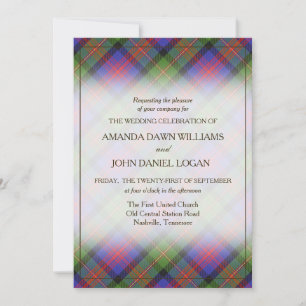Tartan Beauty Clan Logan skotsk randig