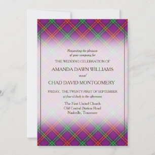 Tartan Beauty Clan Montgomery Skotsk Rutmönster