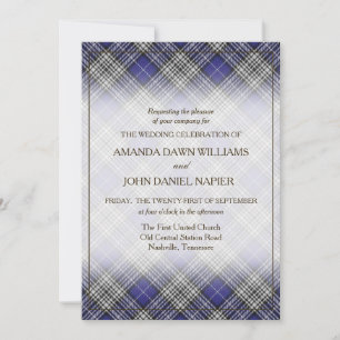 Tartan Beauty Clan Napier skotsk rutig