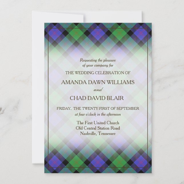 Tartan Beauty Klan Blair Scottish Play (Framsida)