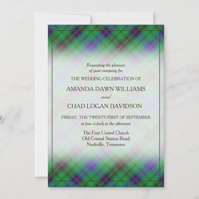 Tartan Beauty Klan Davidson Scottish Play (Framsida)