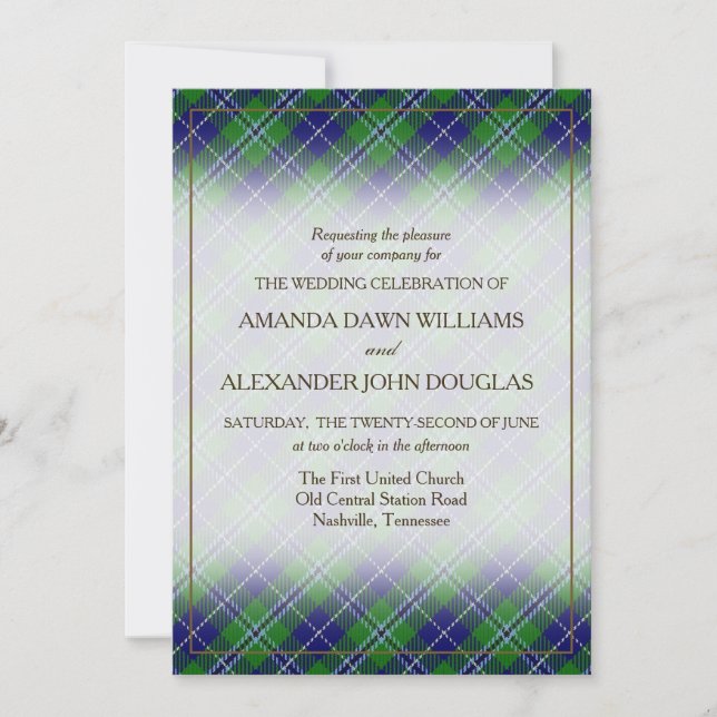 Tartan Beauty Klan Douglas Scottish Play (Framsida)