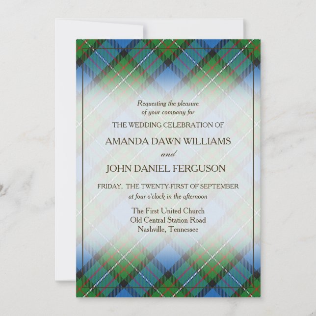 Tartan Beauty Klan Fergusson Scottish Play (Framsida)