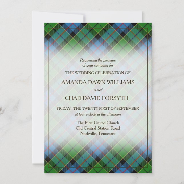 Tartan Beauty Klan Forsyth Scottish Play (Framsida)