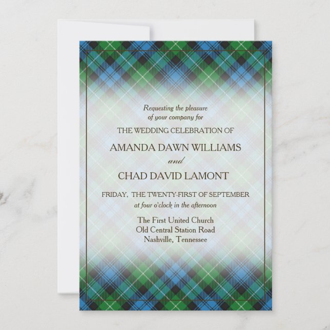 Tartan Beauty Klan Lamont Scottish Play (Framsida)