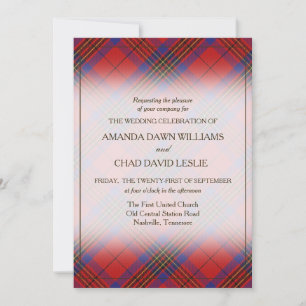 Tartan Beauty Klan Leslie Red Scottish Play