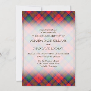 Tartan Beauty Klan Lindsay Red Scottish Play