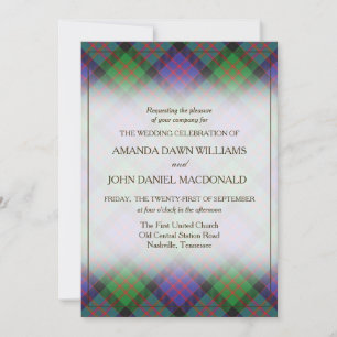 Tartan Beauty Klan MacDonald Scottish Play