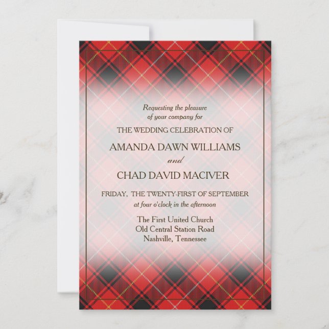 Tartan Beauty Klan MacIver Scottish Play (Framsida)