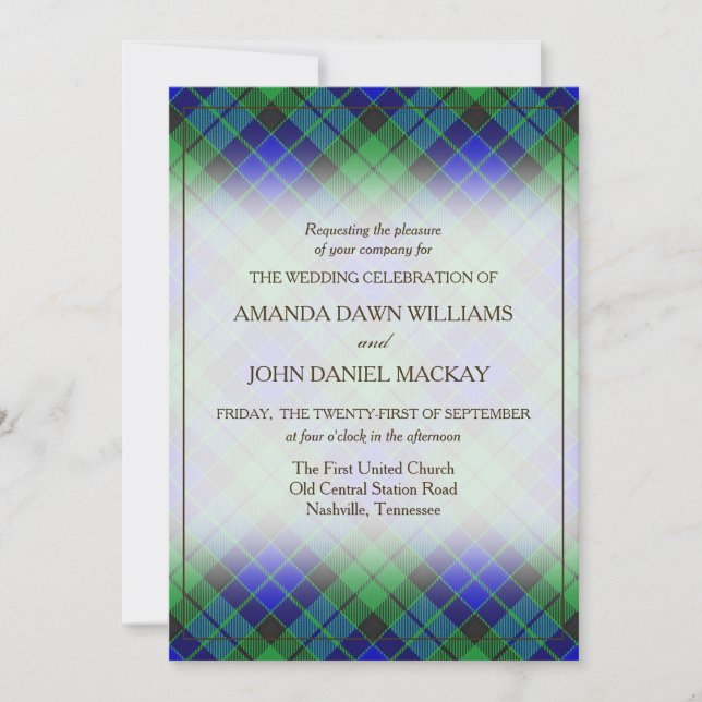 Tartan Beauty Klan MacKay Scottish Play (Framsida)