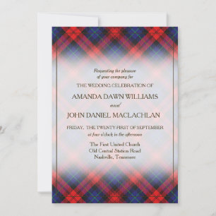 Tartan Beauty Klan MacLachlan Scottish Play