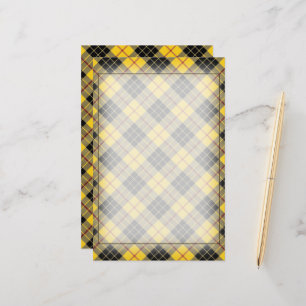 Tartan Beauty Klan MacLeod of Lewis Scottish Play Brevpapper