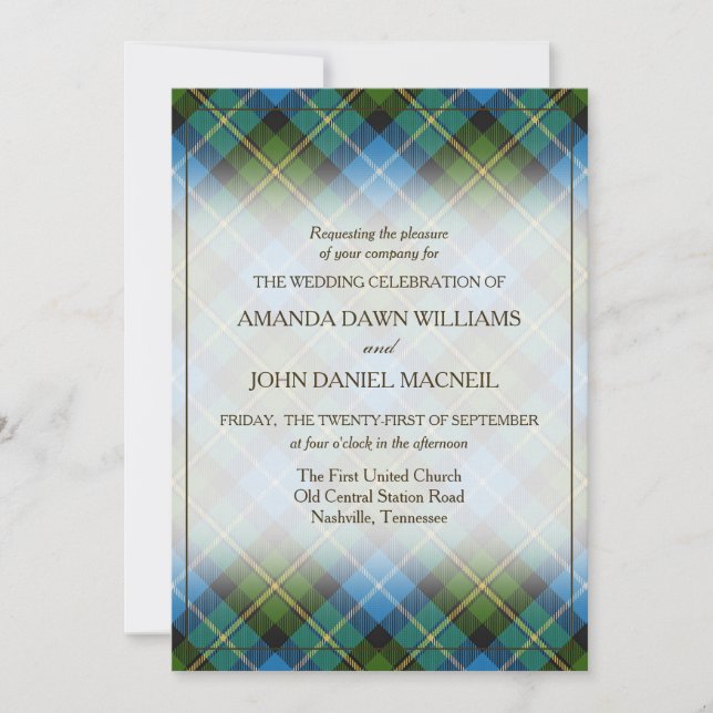 Tartan Beauty Klan MacNeil Scottish Play (Framsida)