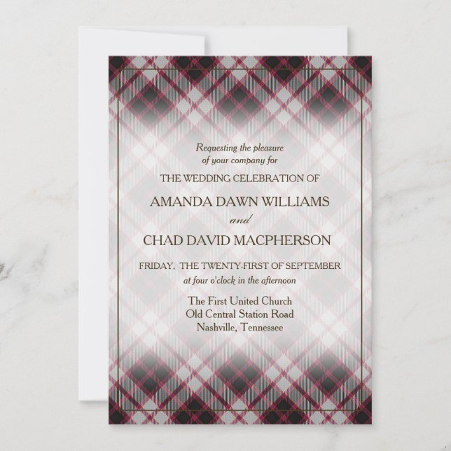 Tartan Beauty Klan MacPherson Scottish Play (Framsida)