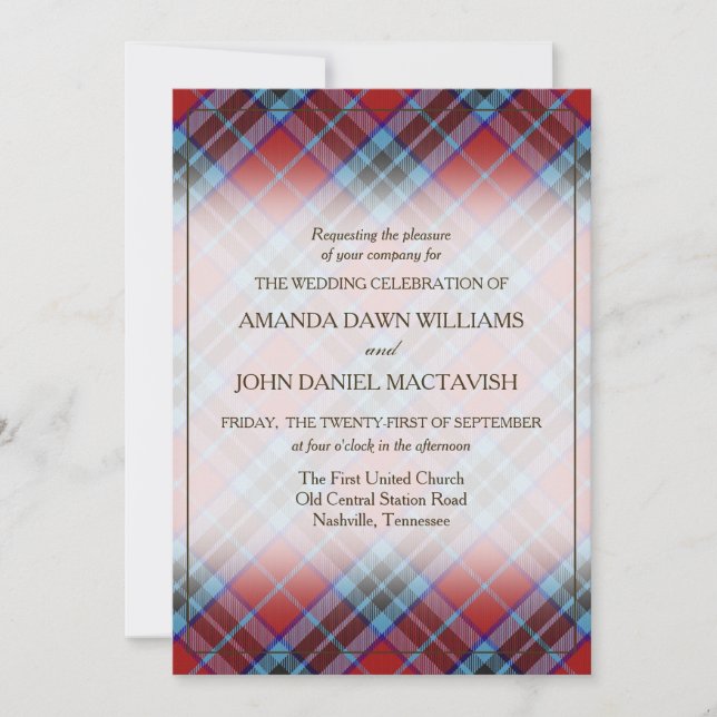 Tartan Beauty Klan MacTavish Scottish Play (Framsida)