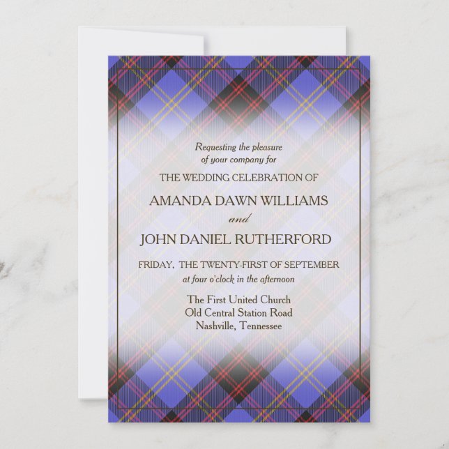 Tartan Beauty Klan Rutherford Scottish Play (Framsida)