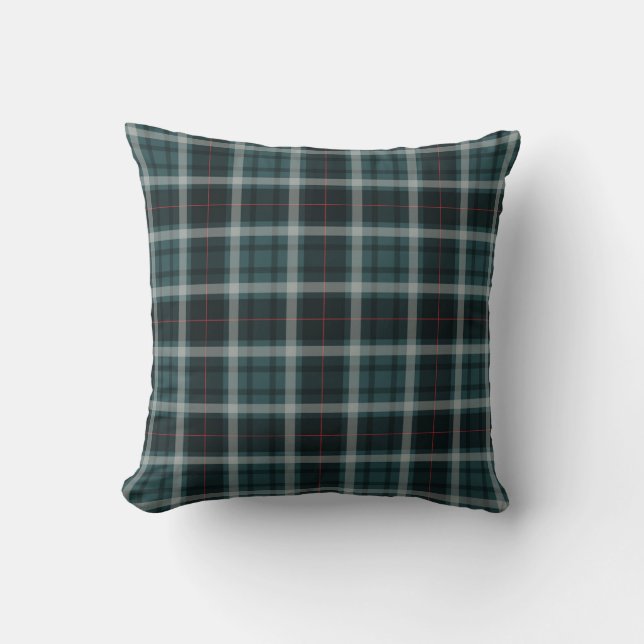 Tartan Blue Classic Play Kudde (Framsida)