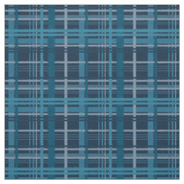 Tartan Blue mönster Tyg