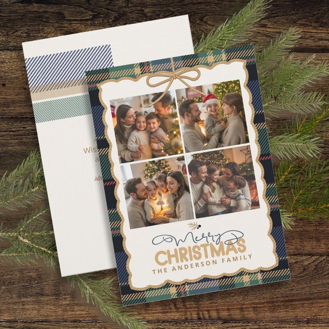 Tartan Border Jul 4 Foto Mall ID1141B (Skapare uppladdad)