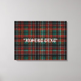 Tartan Canvastryck