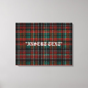 Tartan Canvastryck