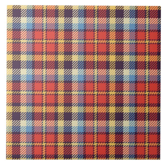 Tartan Ceramic Tile Kakelplatta (Framsidan)