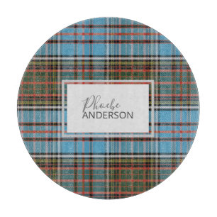 Tartan Clan Anderson Rutmönster Anpassad