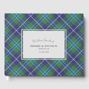 Tartan Clan Douglas Plaid Gästbok