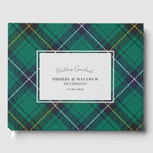 Tartan Clan Henderson-rutig gästbok