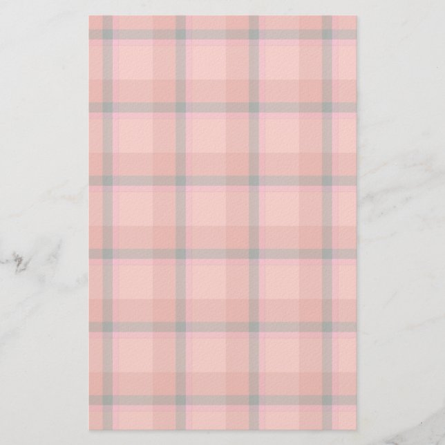 Tartan Design Brevpapper (Framsida)